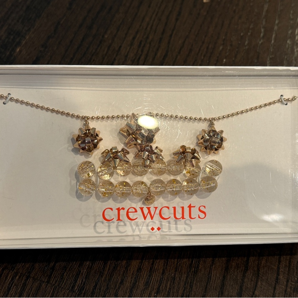 J. Crew Factory Necklace and Bracelet Kids Jewelry New Gift Crewcuts Christmas